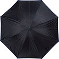 Umbrella with double nylon cover, blue