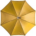 Umbrella with double nylon cover, golden