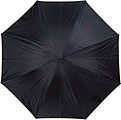 Umbrella with double nylon cover, grey