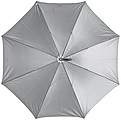 Umbrella with double nylon cover, grey