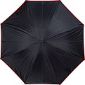 Umbrella with double nylon cover, red
