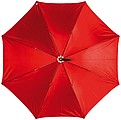 Umbrella with double nylon cover, red