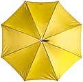 Umbrella with double nylon cover, yellow