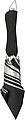 Umbrella with silver undersideBlack/silver