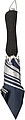 Umbrella with silver undersideBlue/silver
