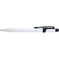 Unica recycled plastic ballpoint pen (blue ink), navy