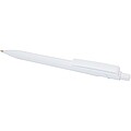 Unica recycled plastic ballpoint pen (blue ink), white