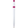 Unica recycled plastic ballpoint pen, magenta