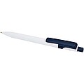 Unica recycled plastic ballpoint pen, navy