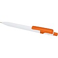 Unica recycled plastic ballpoint pen, orange