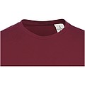 Unisex Heros T-shirt with short sleeves, burgundy red, S