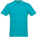 Unisex Heros T-shirt with short sleeves, turquoise, XXS