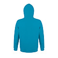 UNISEX HOODED SWEATSHIRT SNAKE, AQUA, 3XL