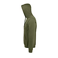UNISEX HOODED SWEATSHIRT SNAKE, ARMY, L