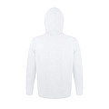 UNISEX HOODED SWEATSHIRT SNAKE, ASH, L