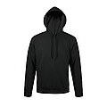 UNISEX HOODED SWEATSHIRT SNAKE, BLACK, 3XL