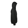 UNISEX HOODED SWEATSHIRT SNAKE, BLACK, 3XL