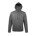 UNISEX HOODED SWEATSHIRT SNAKE, DARK GREY, L