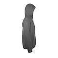 UNISEX HOODED SWEATSHIRT SNAKE, DARK GREY, L