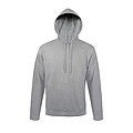 UNISEX HOODED SWEATSHIRT SNAKE, GREY MELANGE 2, 3XL