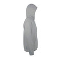 UNISEX HOODED SWEATSHIRT SNAKE, GREY MELANGE 2, 3XL