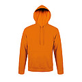 UNISEX HOODED SWEATSHIRT SNAKE, ORANGE, 3XL