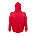 UNISEX HOODED SWEATSHIRT SNAKE, RED, 3XL