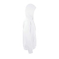UNISEX HOODED SWEATSHIRT SNAKE, WHITE, 3XL
