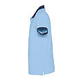 UNISEX POLO SHIRT PRINCE, SKY BLUE/FRENCH NAVY, L