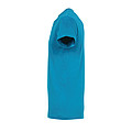 UNISEX ROUND COLLAR T-SHIRT REGENT, AQUA, M