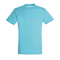 UNISEX ROUND COLLAR T-SHIRT REGENT, ATOLL BLUE, M