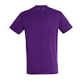 UNISEX ROUND COLLAR T-SHIRT REGENT, DARK PURPLE, L