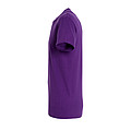 UNISEX ROUND COLLAR T-SHIRT REGENT, DARK PURPLE, L