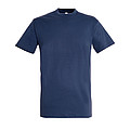 UNISEX ROUND COLLAR T-SHIRT REGENT, DENIM, 3XL