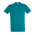 UNISEX ROUND COLLAR T-SHIRT REGENT, DUCK BLUE, L