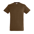 UNISEX ROUND COLLAR T-SHIRT REGENT, EARTH, L