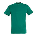 UNISEX ROUND COLLAR T-SHIRT REGENT, EMERALD, L