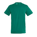 UNISEX ROUND COLLAR T-SHIRT REGENT, EMERALD, L