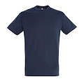 UNISEX ROUND COLLAR T-SHIRT REGENT, FRENCH NAVY, 3XL