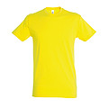 UNISEX ROUND COLLAR T-SHIRT REGENT, LEMON, L