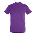 UNISEX ROUND COLLAR T-SHIRT REGENT, LIGHT PURPLE, L