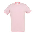 UNISEX ROUND COLLAR T-SHIRT REGENT, MEDIUM PINK, L