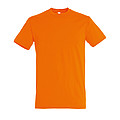 UNISEX ROUND COLLAR T-SHIRT REGENT, ORANGE, 3XL