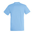 UNISEX ROUND COLLAR T-SHIRT REGENT, SKY BLUE, L