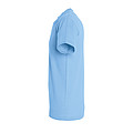 UNISEX ROUND COLLAR T-SHIRT REGENT, SKY BLUE, L