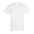 UNISEX ROUND COLLAR T-SHIRT REGENT, WHITE, 3XL
