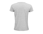 UNISEX ROUND-NECK FITTED JERSEY T-SHIRT EPIC, GREY MELANGE, 3XL