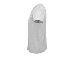 UNISEX ROUND-NECK FITTED JERSEY T-SHIRT EPIC, GREY MELANGE, 3XL