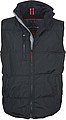 Unisex vest PAYPER DAYTONA, black/grey, XS