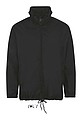UNISEX WATER REPELLENT WINDBREAKER - SOLS SHIFT, black, L